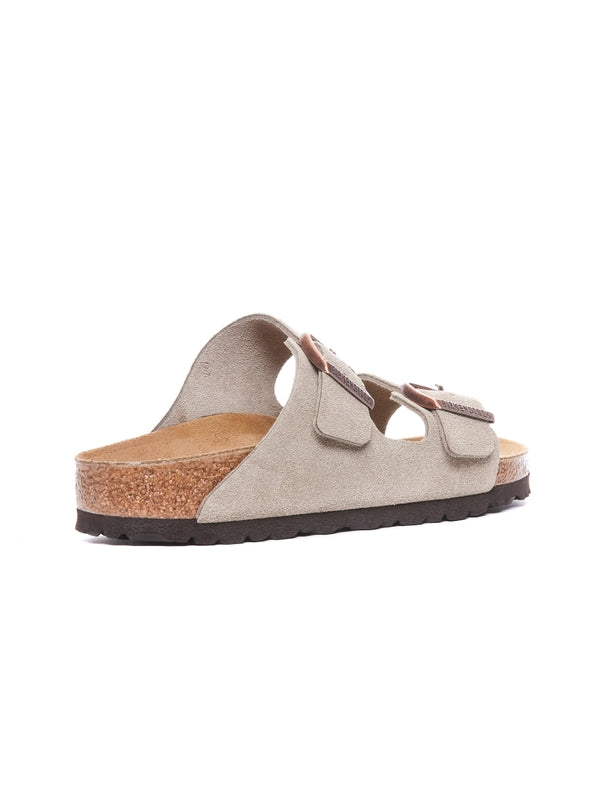Arizona Buckle Suede Sandals