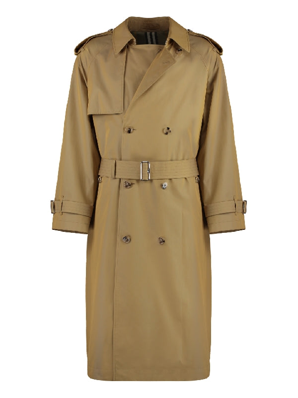 Belted Cotton Trench Coat