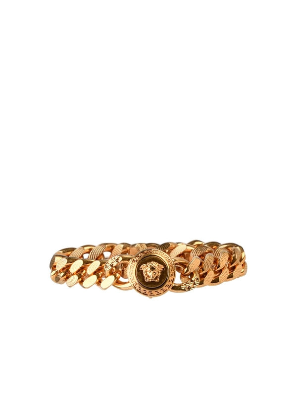 Medusa Gold Chain Bracelet