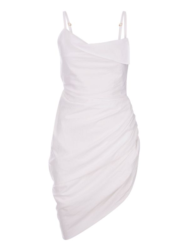 Saudade Drape Midi Dress