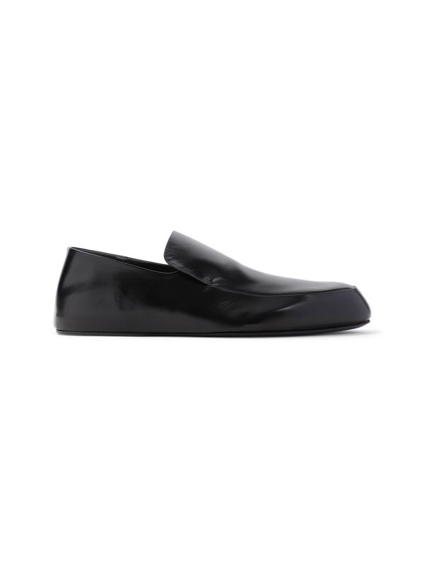 Black Leather Loafer