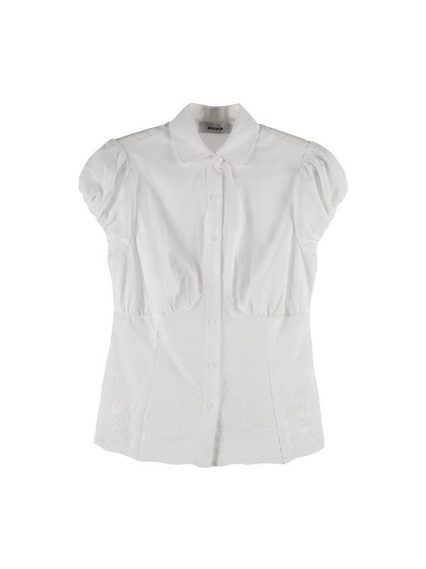 Sleeveless Cotton Shirt