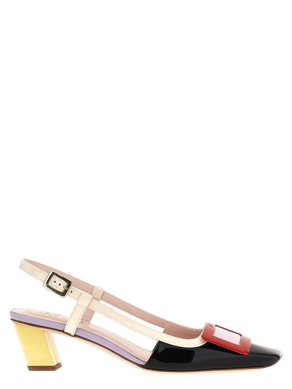 Belle Vivier Buckle Decoration
  Slingback Heel