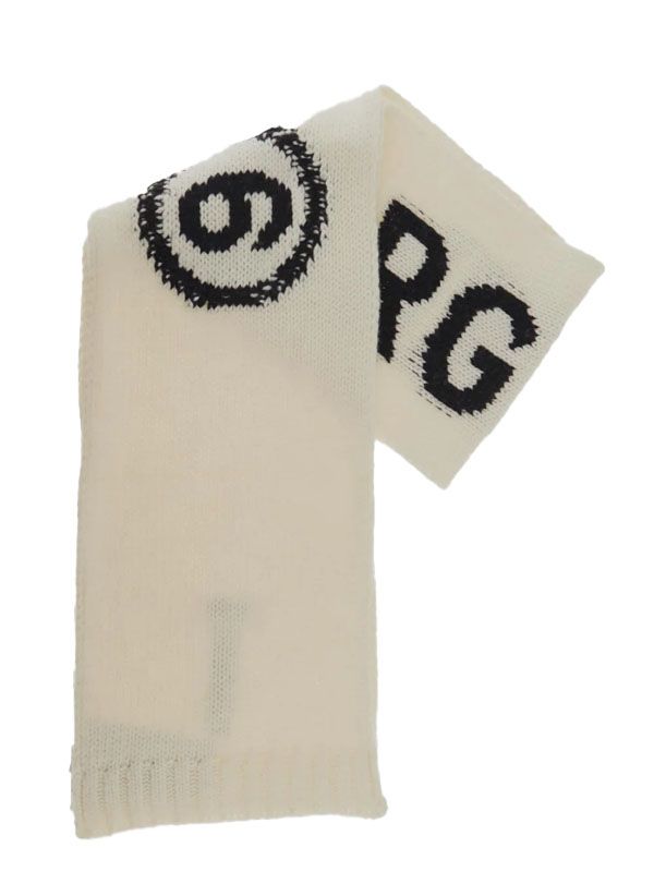 Numbering Logo Embroidered Muffler