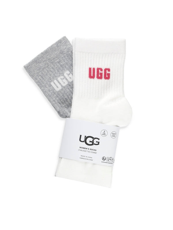 Ugg Grey White Socks
