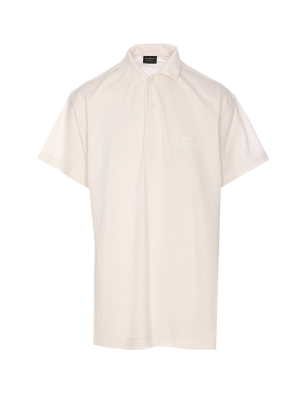 BB Logo Cotton Polo Shirt