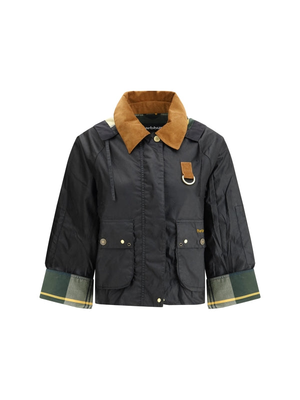 Erma Wax Hooded Cotton Jacket