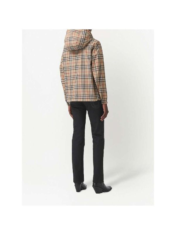 Vintage Check Hoodie Zip-up
  Jacket