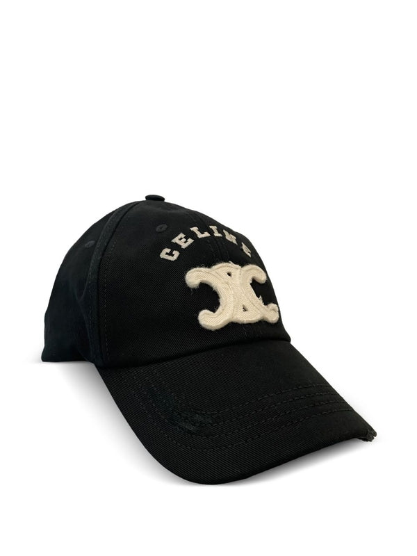 Celine Black Ball Cap
