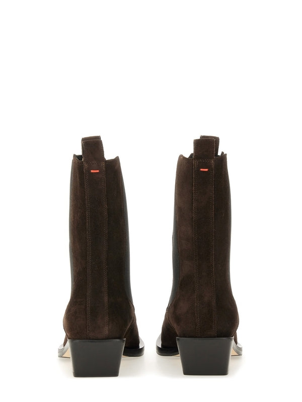 Aeyde Brown Ankle Boots