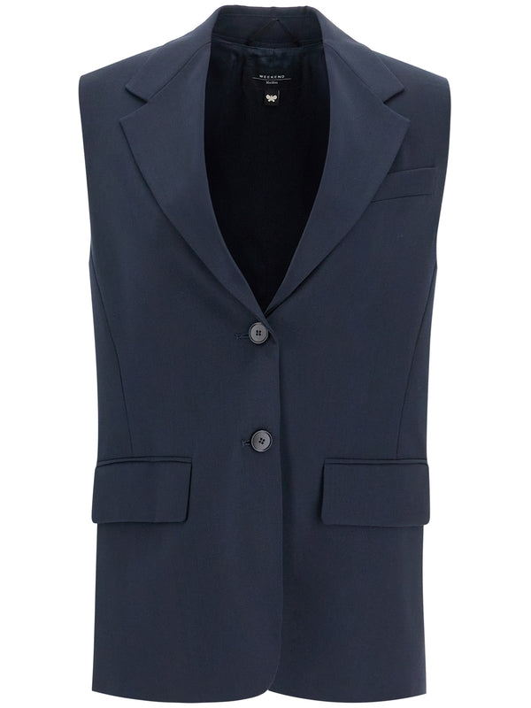 Donna Wool Tailored Vest