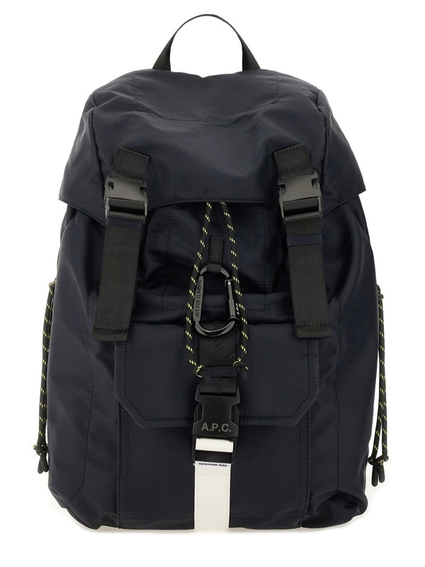 A.P.C. Blue Backpacks