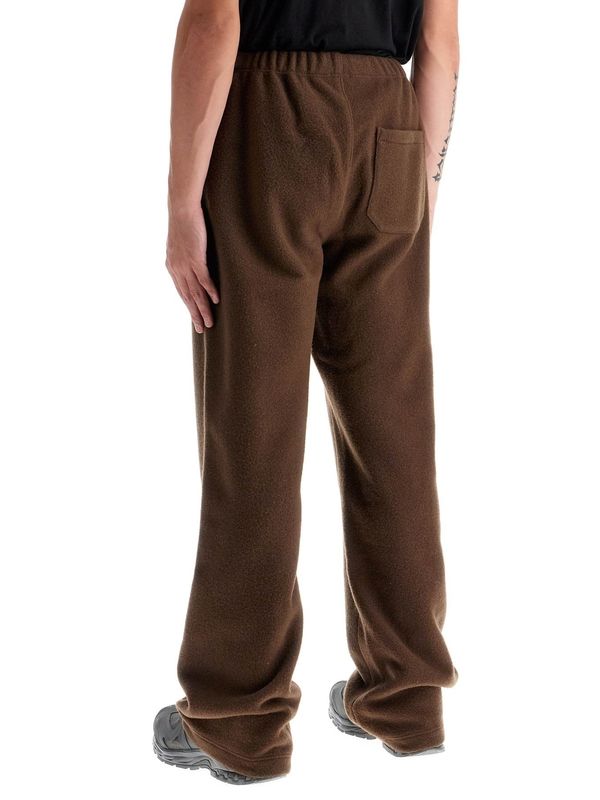 Banding Fleece Wool Jogger Pants