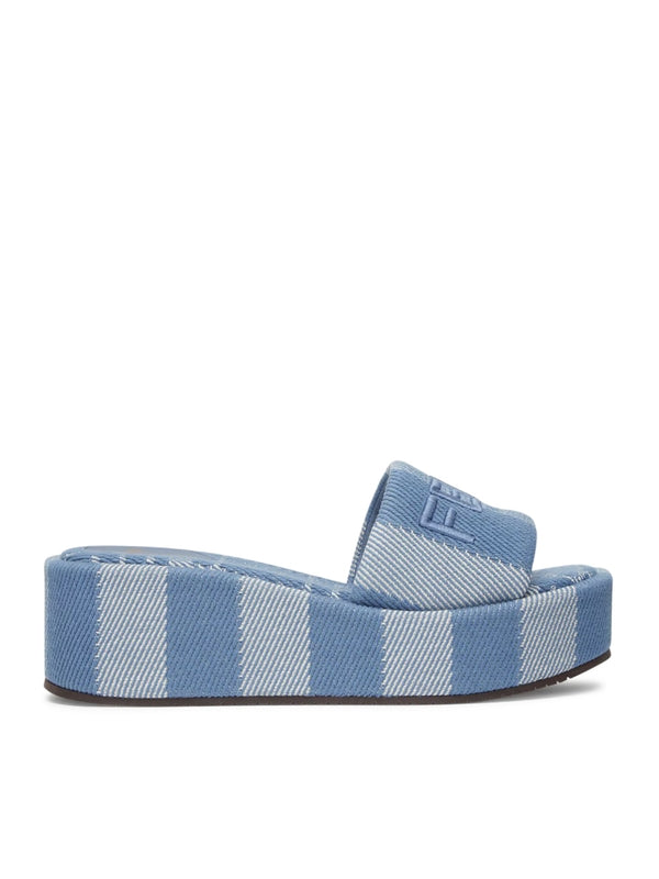 Sunshine Logo Wedge Sandals