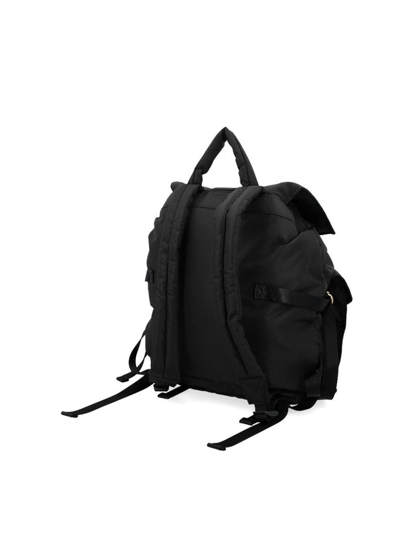 Black Logo Backpack