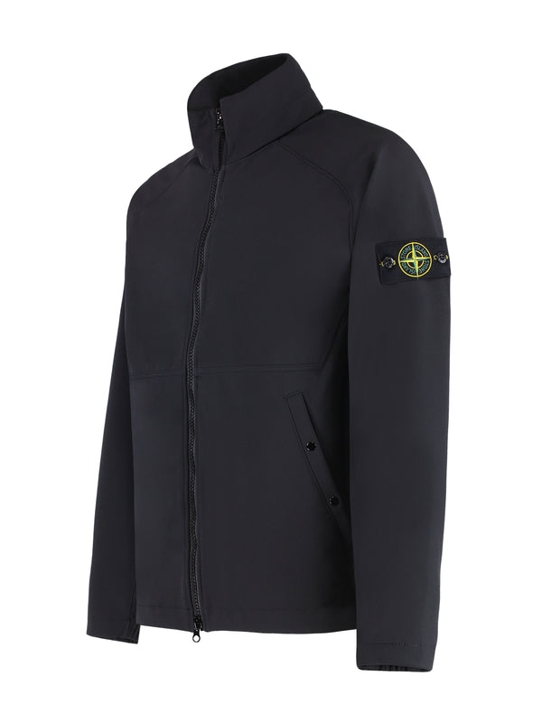 Wappen Patch High Neck Zip Jacket