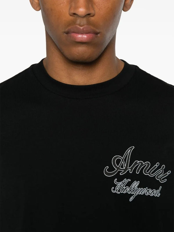 Amiri Black Half Sleeve