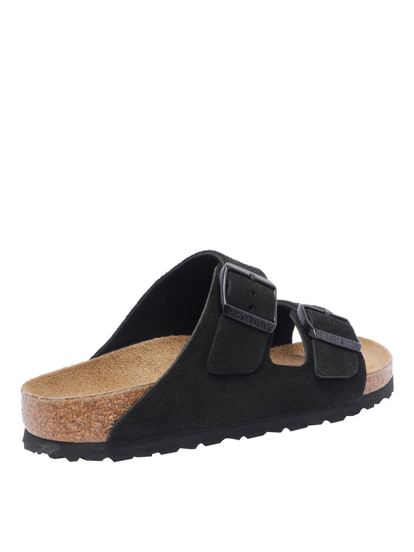 Arizona Buckle Suede Sandals
