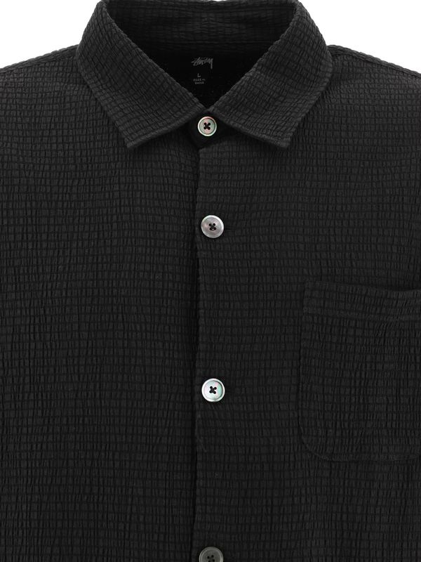 Chest Pocket Crinkle Shirt