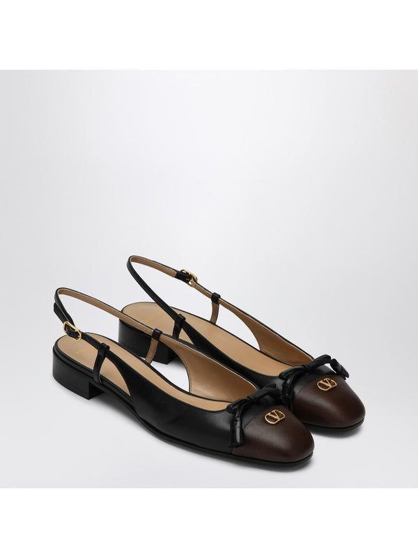 VALET DU ROI Leather Flat Shoes