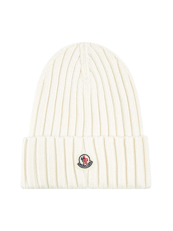 Logo Patch Wool Beanie