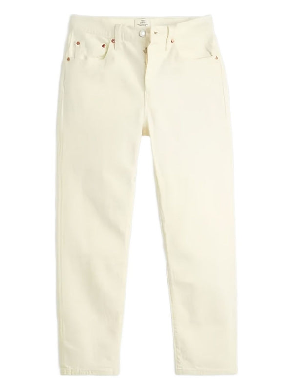 Levi'S Ivory Denim Pants