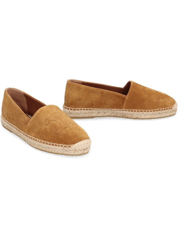 Triomphe Suede Espadrilles