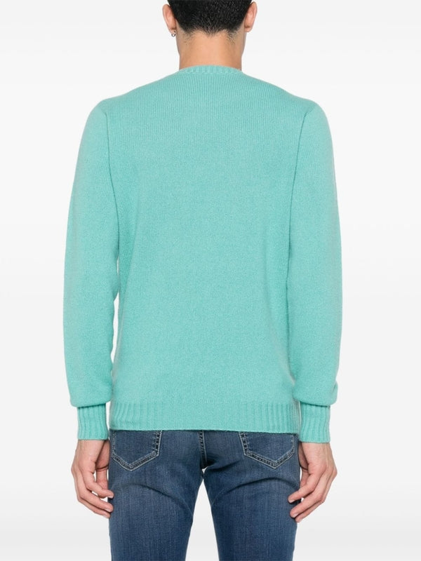 Crew Neck Cashmere Knit