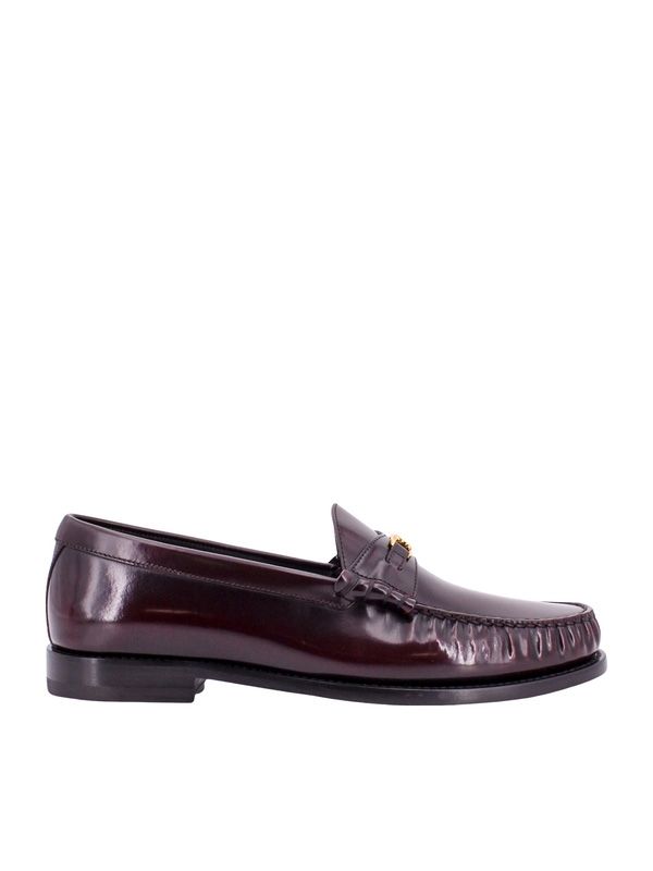 Triomphe Logo Leather Loafers
