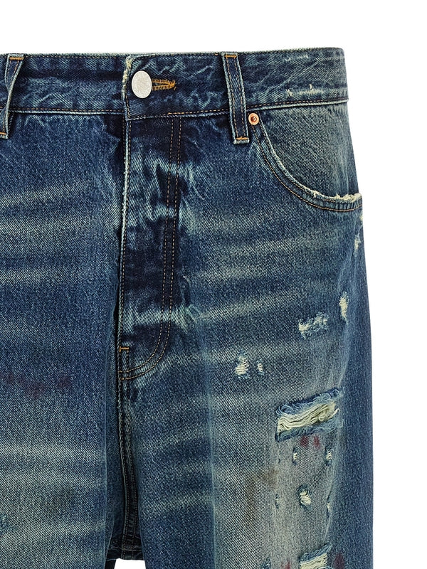 Distress Denim
  Pants