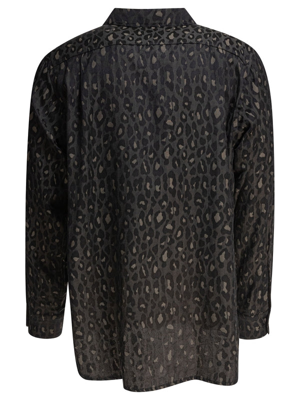 ONE-UP Leopard Print Shirt