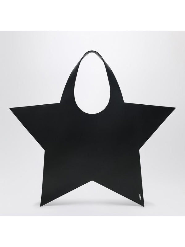 Star Leather Tote Bag