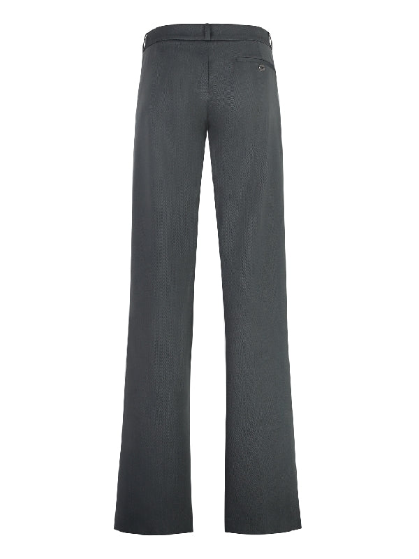 Pin Tuck Straight Pants
