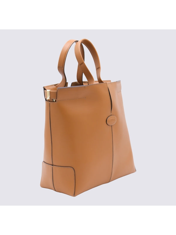 Tod'S Brown Tote Bags