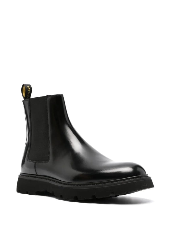 Ducals Black Chelsea Boots