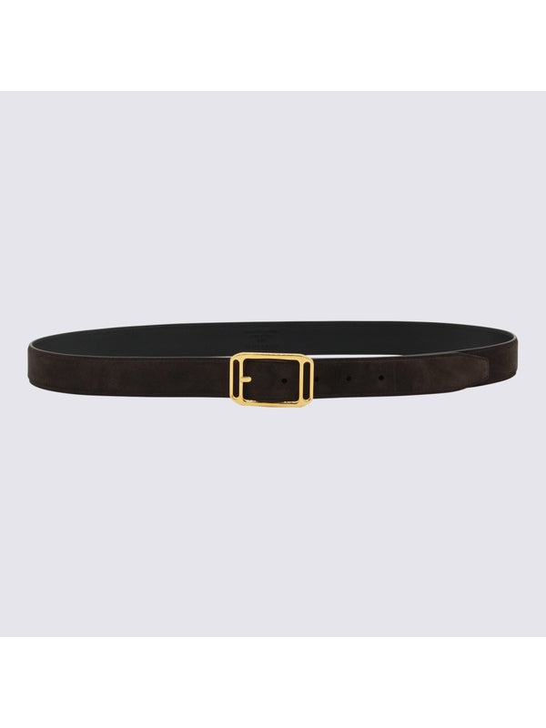 Tom Ford Brown Leather Belts