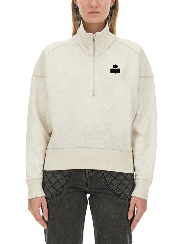 ROSS Logo Half-Zip Sweatshirt