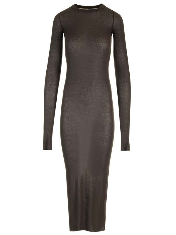 Viscose Silk Long Sleeve Dress