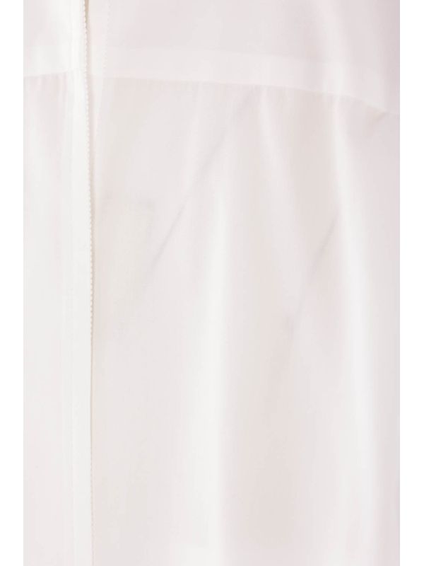 Back Slit Pleats T-shirt