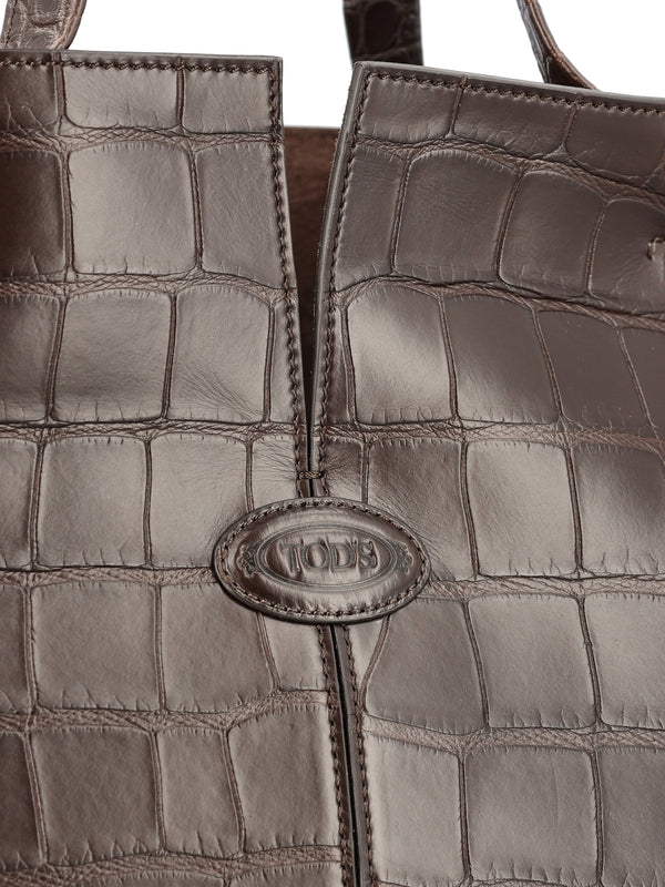 Tod'S Brown Tote Bags