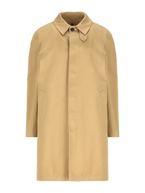 Hidden Button
  Cotton Trench Coat