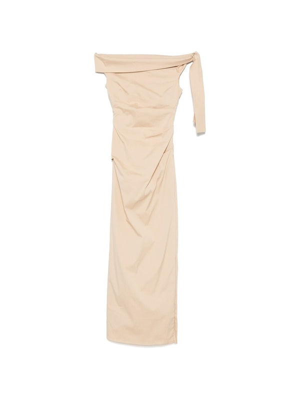 Sir. Beige Long Dress