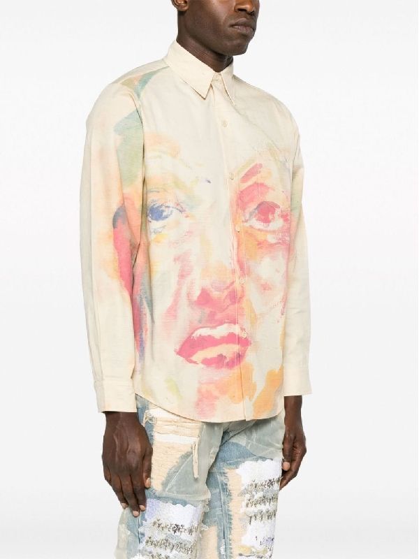 Face Printing Shirt