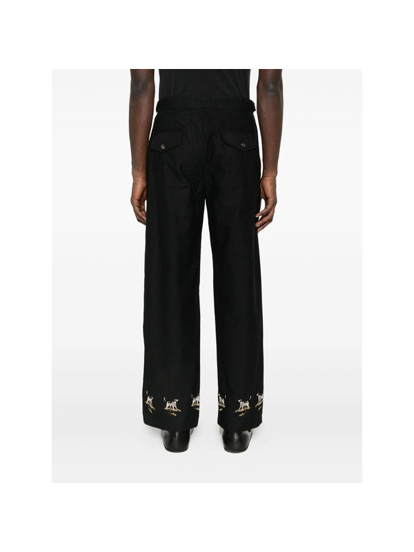 Bode Black Trousers