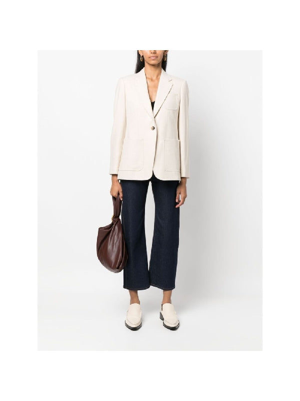 Single Breasted Cashmere
  Jacket