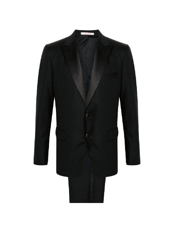 Satin Lapel Single Suit