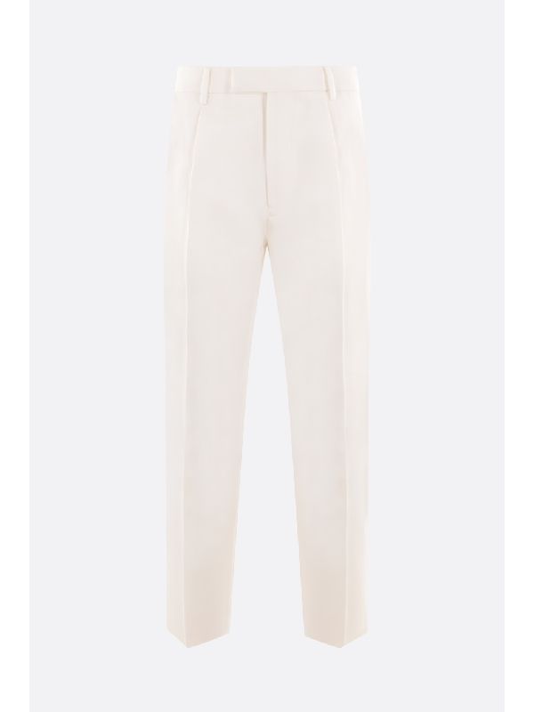 Cotton Wool Tailored Pants