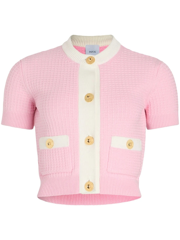 Patou Pink Cardigan
