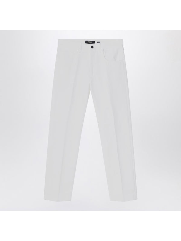 Straight Denim Pants