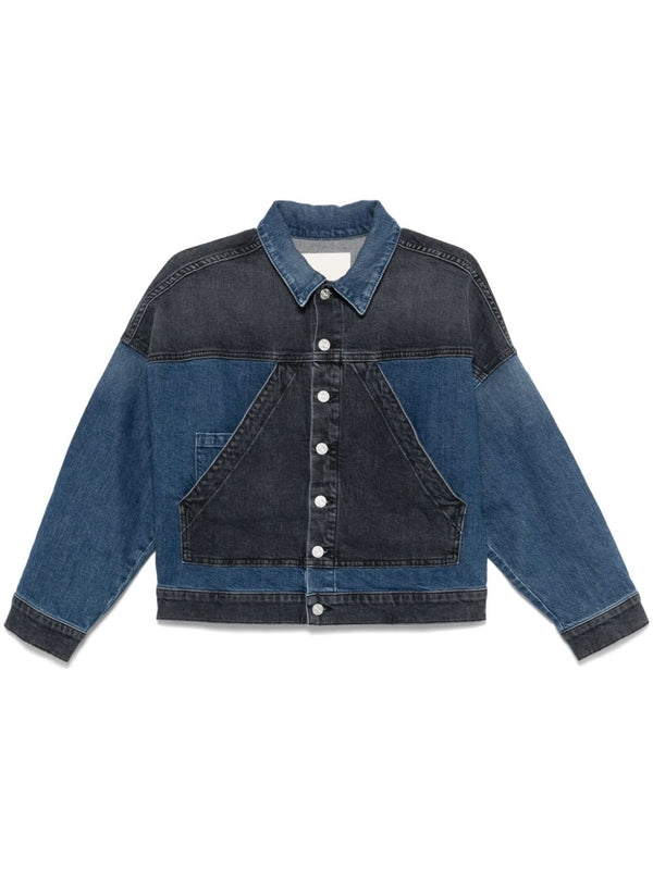 Two-Tone Denim Jacket